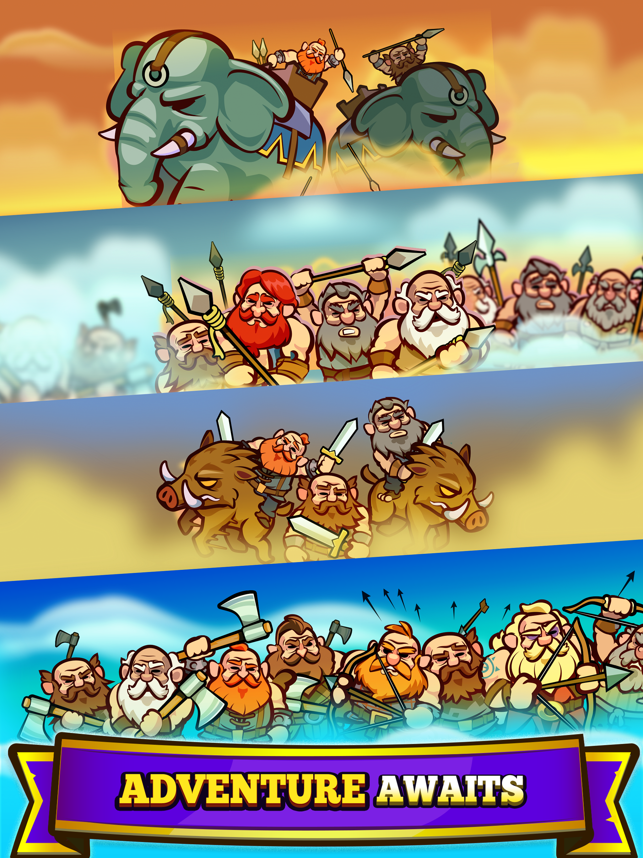 Build different unit types