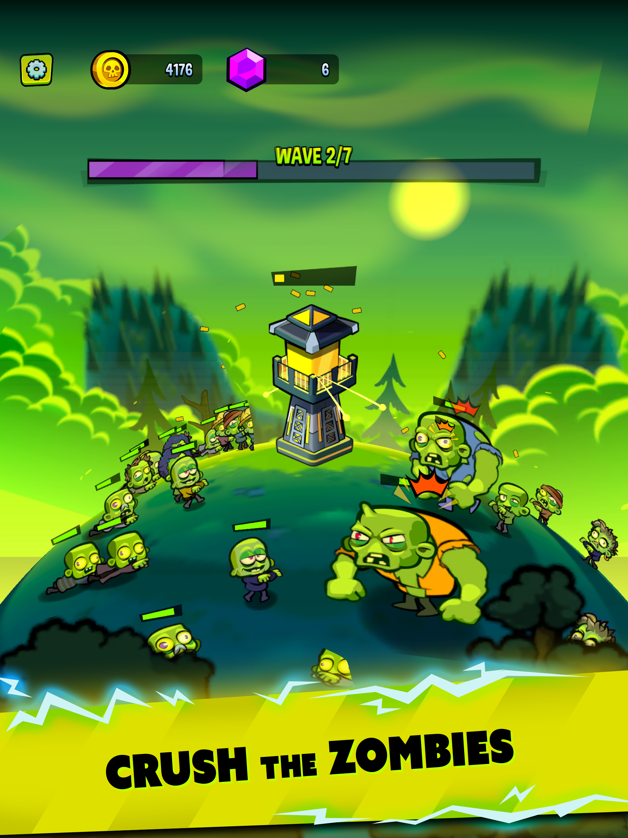 Strategically deploy troops for defense